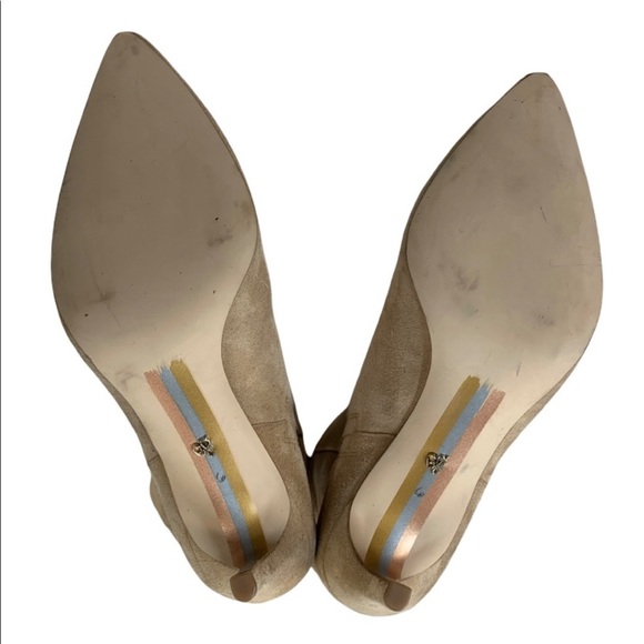 Sam Edelman Olen Suede Camel Tan Knee High Boots GUC - Picture 10 of 10